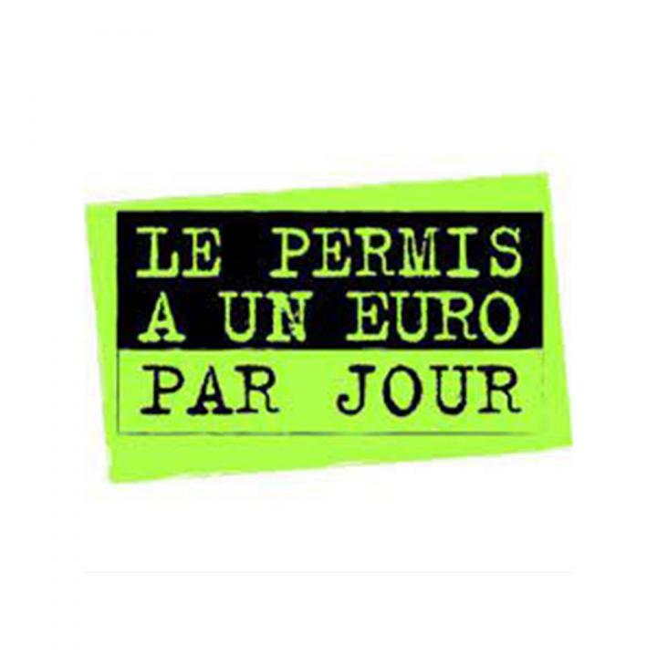 Logo le permis à un euro par jour